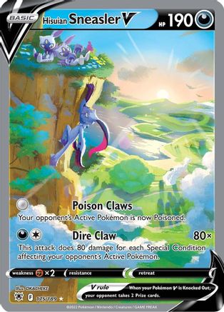 [PKM] Hisuian Sneasler V (175/189) [Sword & Shield: Astral Radiance]
