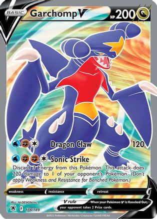 [PKM] Garchomp V (178/189) [Sword & Shield: Astral Radiance]