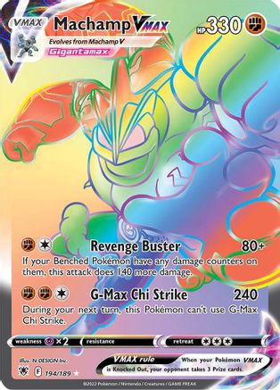[PKM] Machamp VMAX (194/189) [Sword & Shield: Astral Radiance]