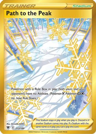 [PKM] Path to the Peak (213/189) [Sword & Shield: Astral Radiance]