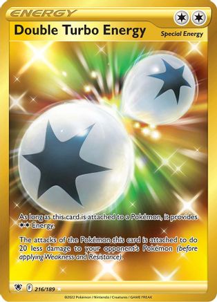[TR] Double Turbo Energy (216/189) [Sword & Shield: Astral Radiance]