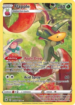 [PKM-R] Flapple (TG02/TG30) [Sword & Shield: Astral Radiance]