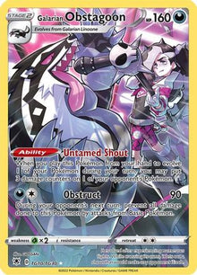 [PKM] Galarian Obstagoon (TG10/TG30) [Sword & Shield: Astral Radiance]