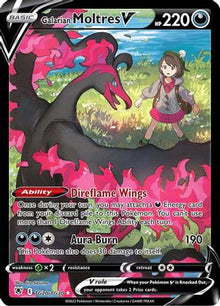 [PKM] Galarian Moltres V (TG20/TG30) [Sword & Shield: Astral Radiance]