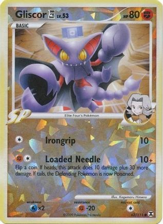 [PKM] Gliscor (62/111) (Cracked Ice) [Platinum: Rising Rivals]