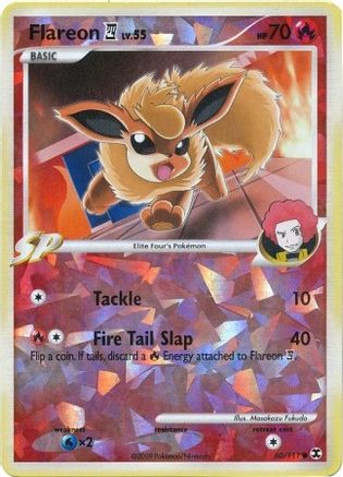 [PKM] Flareon (60/111) (Cracked Ice) [Platinum: Rising Rivals]