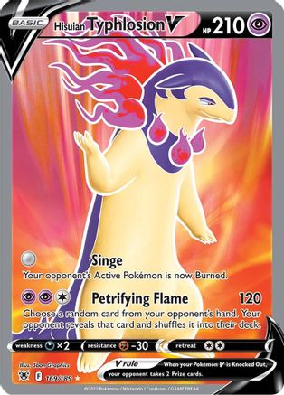 [PKM] Hisuian Typhlosion V (169/189) [Sword & Shield: Astral Radiance]