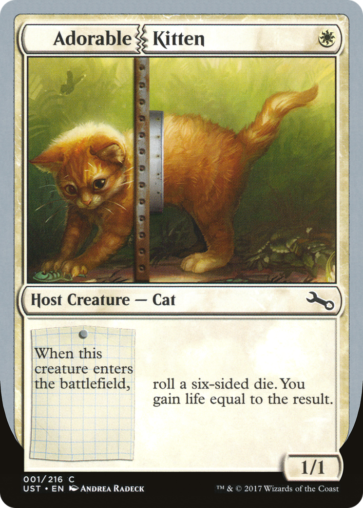 {C} Adorable Kitten [Unstable][UST 001]