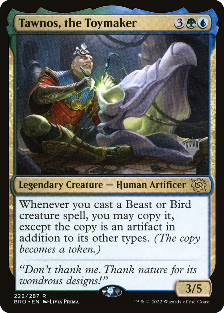 {R} Tawnos, the Toymaker [The Brothers' War: Promo Pack][PP BRO 222]
