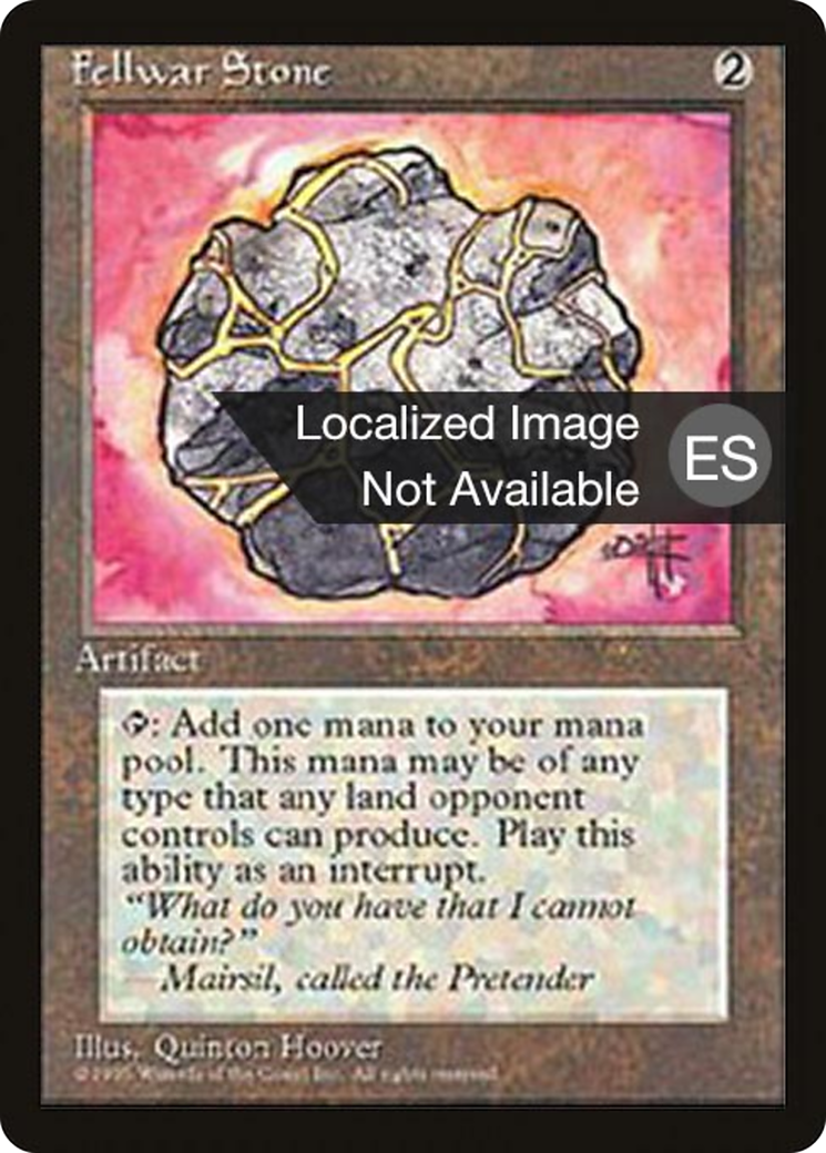 {F} Fellwar Stone [Fourth Edition (Foreign Black Border)][FBB 4ED 319]
