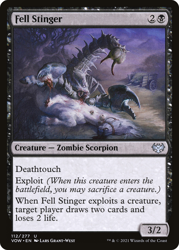 {C} Fell Stinger [Innistrad: Crimson Vow][VOW 112]
