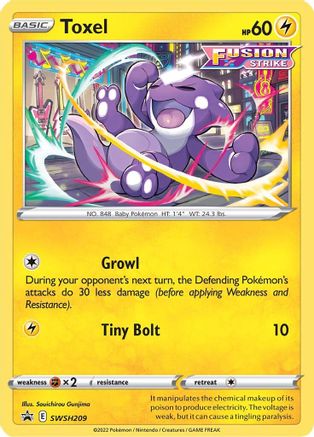 [PKM] Toxel (SWSH209) [Sword & Shield: Black Star Promos]