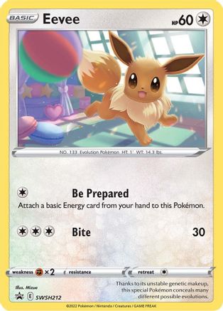 [PKM] Eevee (SWSH212) [Sword & Shield: Black Star Promos]