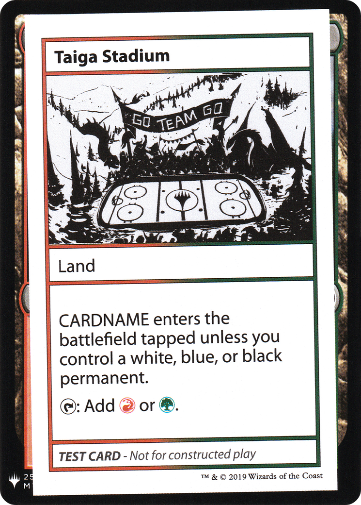 {R} Taiga Stadium [Mystery Booster Playtest Cards][CON CMB1 120]