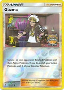 [TR] Guzma (115/147) (League Promo) (Staff) [Sun & Moon: Burning Shadows]
