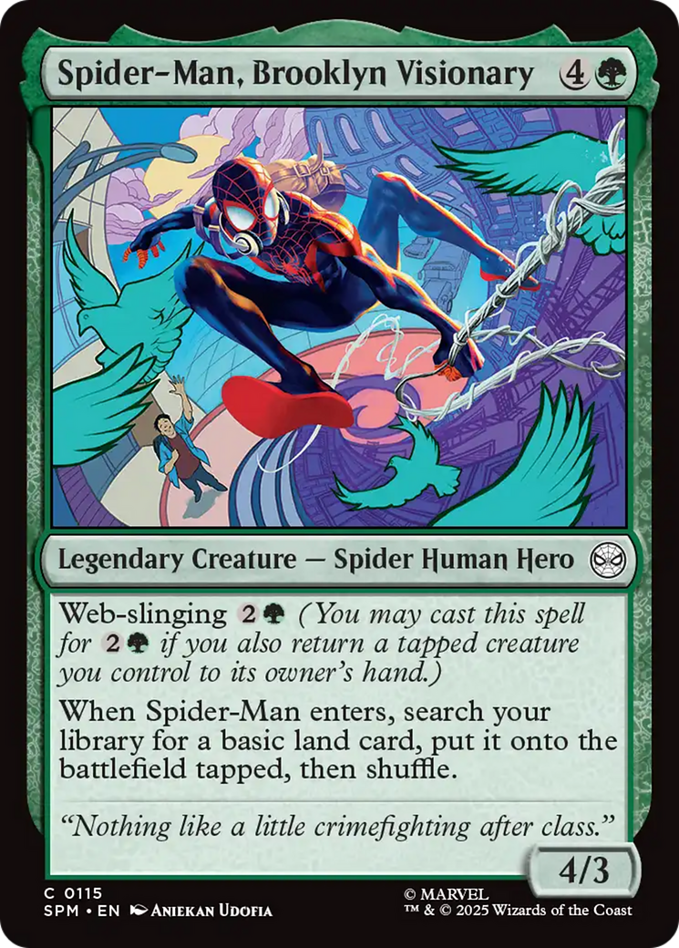 {@@ SPE C} Spider-Man, Brooklyn Visionary [Marvel's Spider-Man] [SPM 115]