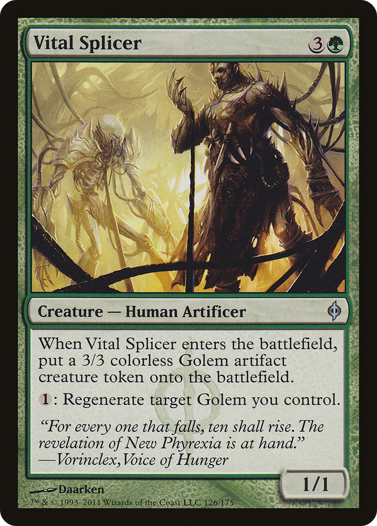 {C} Vital Splicer [New Phyrexia][NPH 126] - Misty Mountain Games