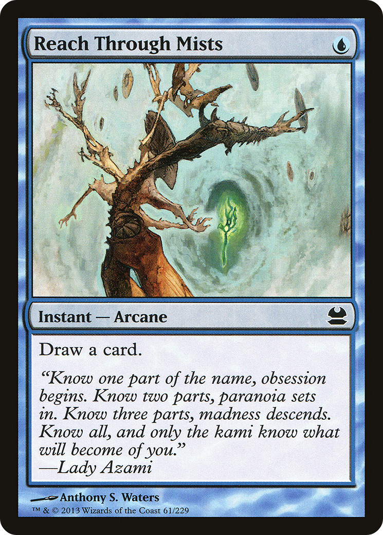 {C} Reach Through Mists [Modern Masters][MMA 061] - Misty Mountain Games