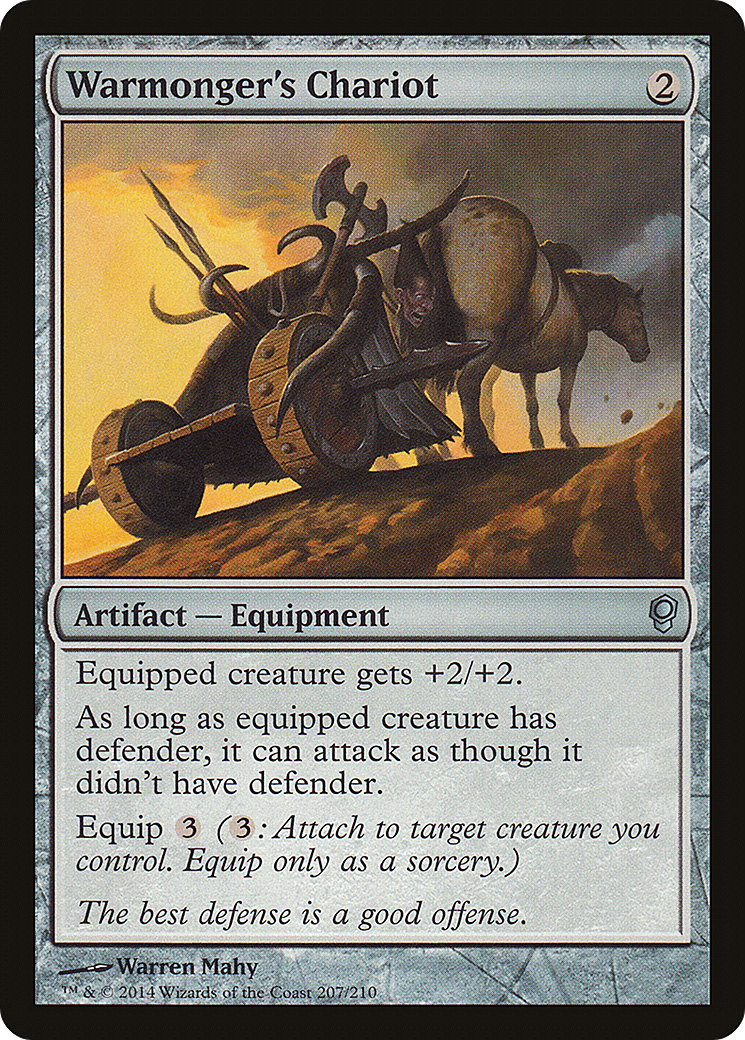 {C} Warmonger's Chariot [Conspiracy][CNS 207] - Misty Mountain Games