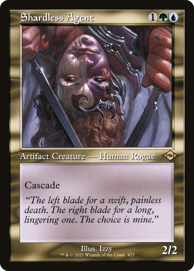 {R} Shardless Agent (Retro Frame) (Foil) [Modern Horizons 2] [MH2 423]