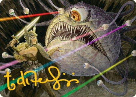 {A} Hive of the Eye Tyrant Art Card (Gold-Stamped Signature) [Dungeons & Dragons: Adventures in the Forgotten Realms Art Series][GS AAFR 053]