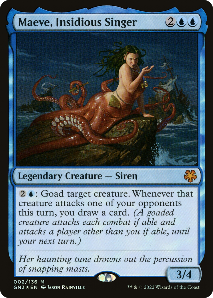 {R} Maeve, Insidious Singer [Game Night 2022][GN3 002]