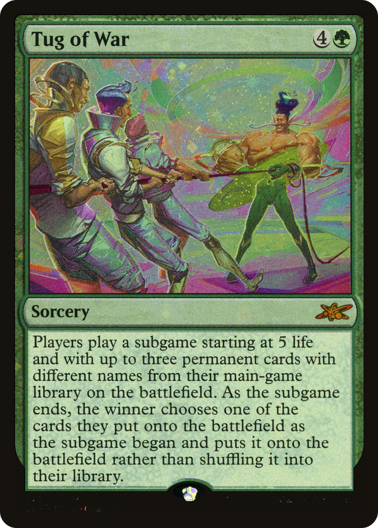 {R} Tug of War (Galaxy Foil) [Unfinity][UNF 445]