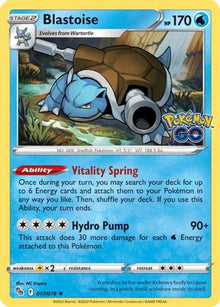 [PKM] Blastoise (017/078) [PokÃƒÂ©mon GO]