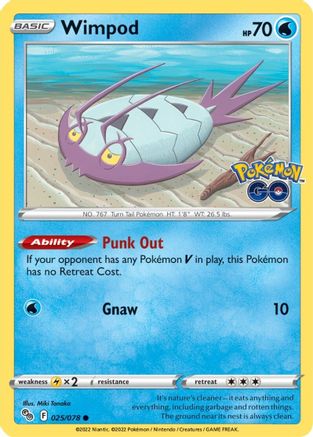 [PKM] Wimpod (025/078) [PokÃƒÂ©mon GO]