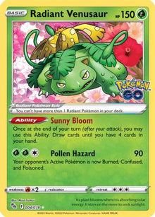 [PKM] Radiant Venusaur (004/078) [PokÃƒÂ©mon GO]