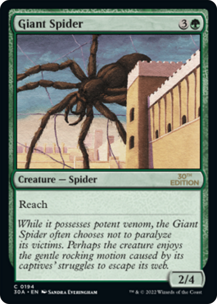 {C} Giant Spider [30th Anniversary Edition][30A 194]