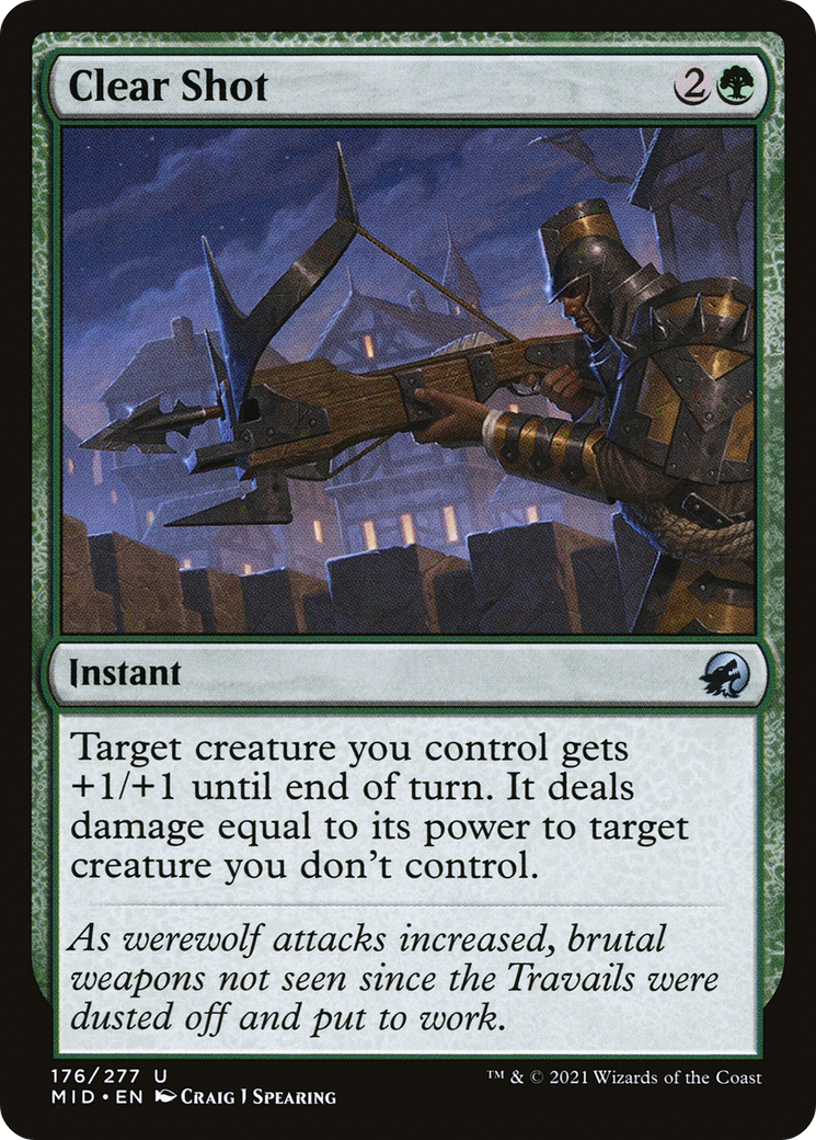 {C} Clear Shot [Innistrad: Midnight Hunt][MID 176]