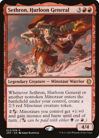 {R} Sethron, Hurloon General [Jumpstart][JMP 025]