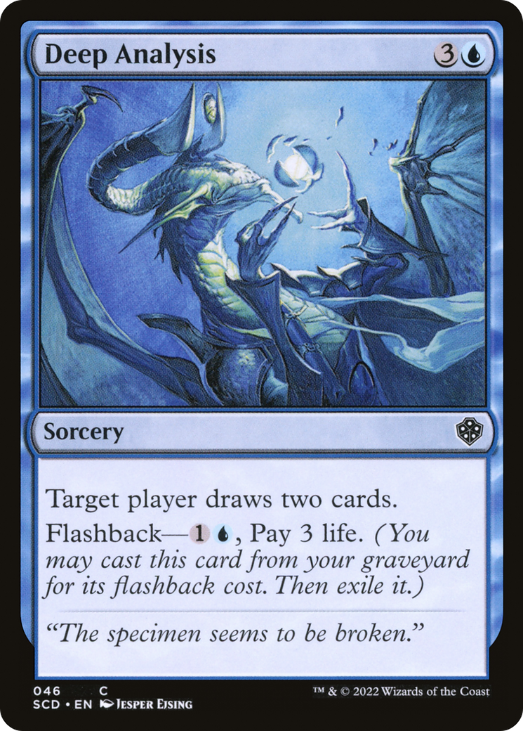 {C} Deep Analysis [Starter Commander Decks][SCD 046]