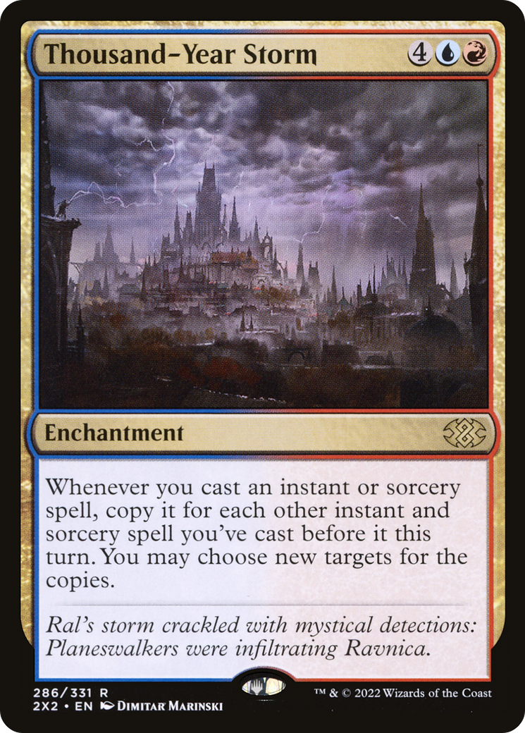 {R} Thousand-Year Storm [Double Masters 2022][2X2 286]