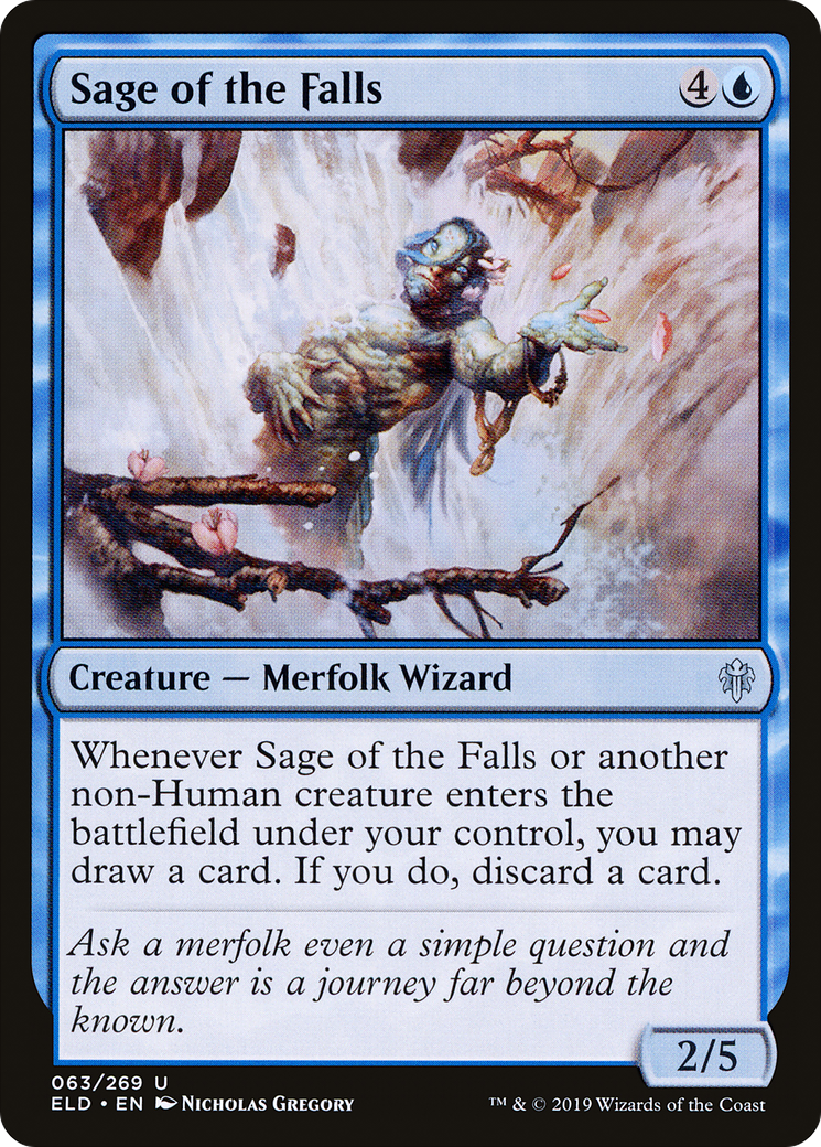 {C} Sage of the Falls [Throne of Eldraine][ELD 063]