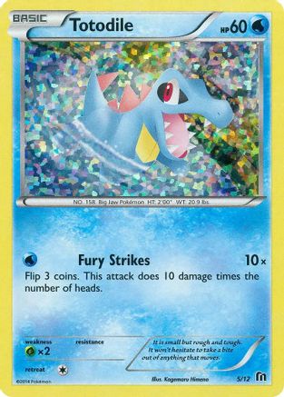 [PKM-R] Totodile (5/12) [McDonald's Promos: 2016 Collection]