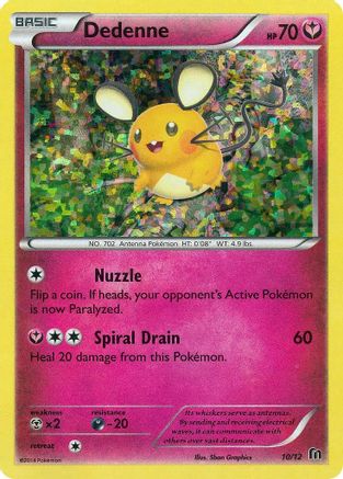[PKM] Dedenne (10/12) [McDonald's Promos: 2016 Collection]