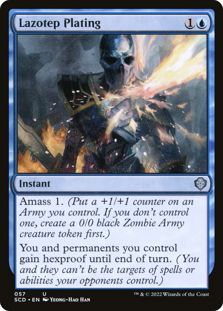 {C} Lazotep Plating [Starter Commander Decks][SCD 057]