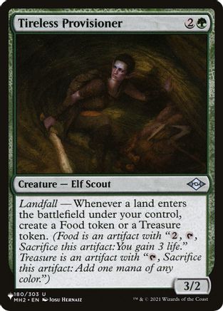{@@LIST} Tireless Provisioner [LIST 180/303]