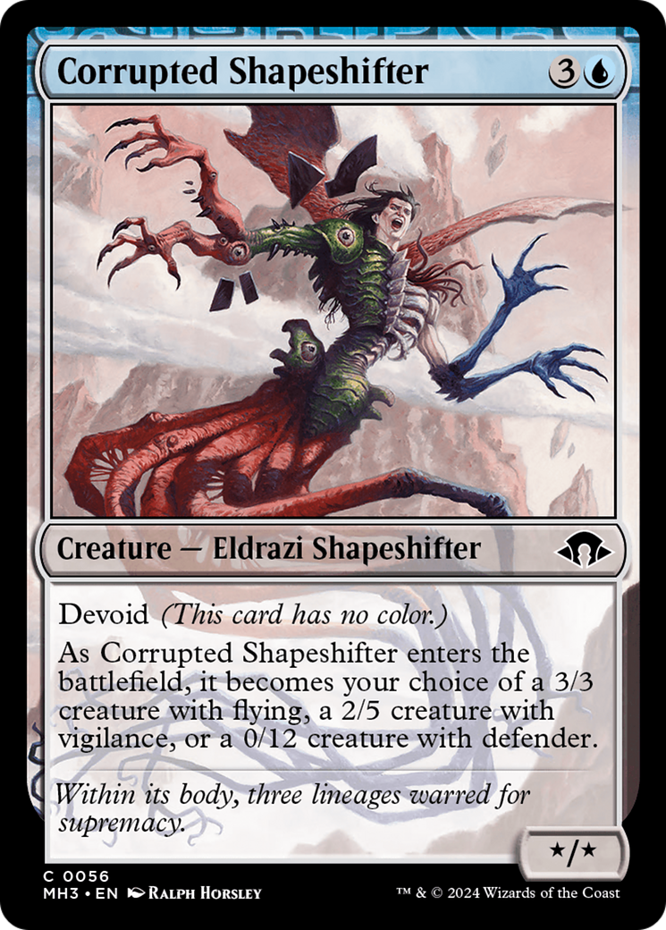 {C} Corrupted Shapeshifter [Modern Horizons 3][MH3 056]