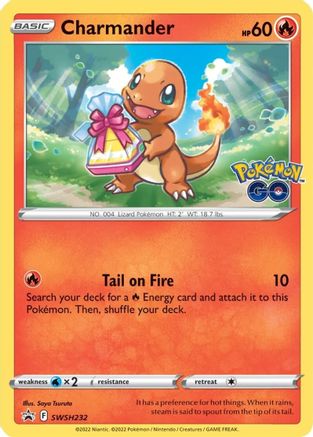 [PKM-R] Charmander (SWSH232) [Sword & Shield: Black Star Promos]