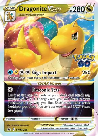 [PKM-R] Dragonite VSTAR (SWSH236) [Sword & Shield: Black Star Promos]