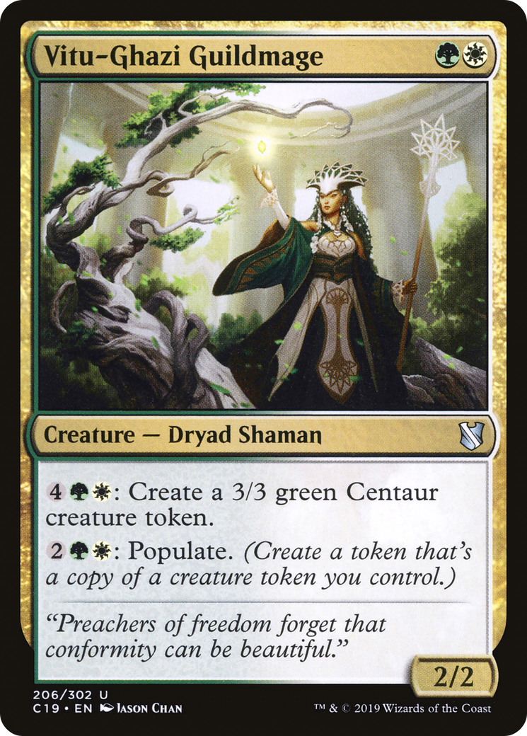 {C} Vitu-Ghazi Guildmage [Commander 2019][C19 206]