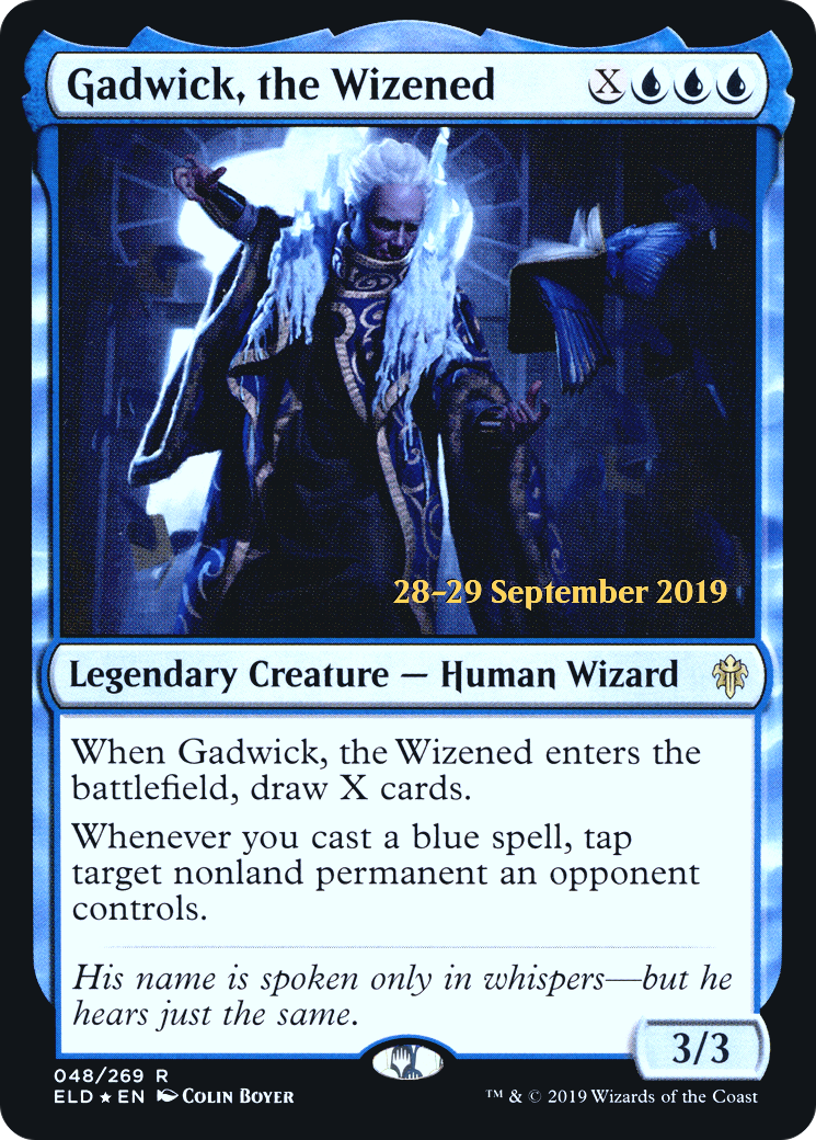 {R} Gadwick, the Wizened [Throne of Eldraine Prerelease Promos][PR ELD 048]