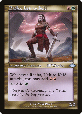{C} Radha, Heir to Keld (Retro) [Dominaria Remastered][DMR 364]