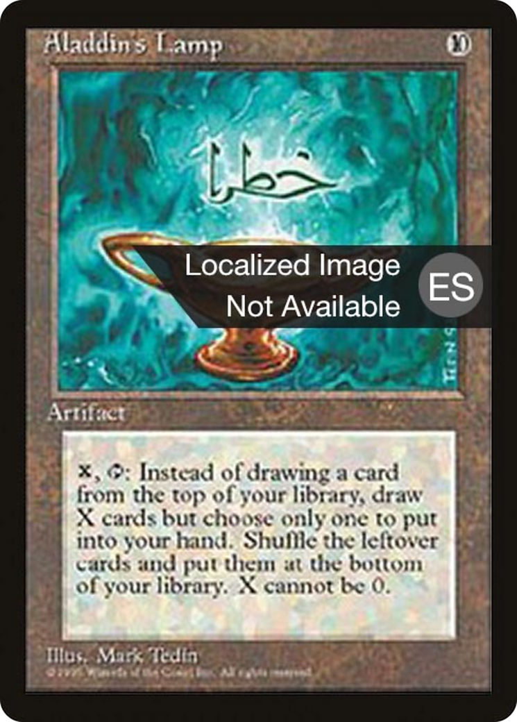 {F} Aladdin's Lamp [Fourth Edition (Foreign Black Border)][FBB 4ED 291]