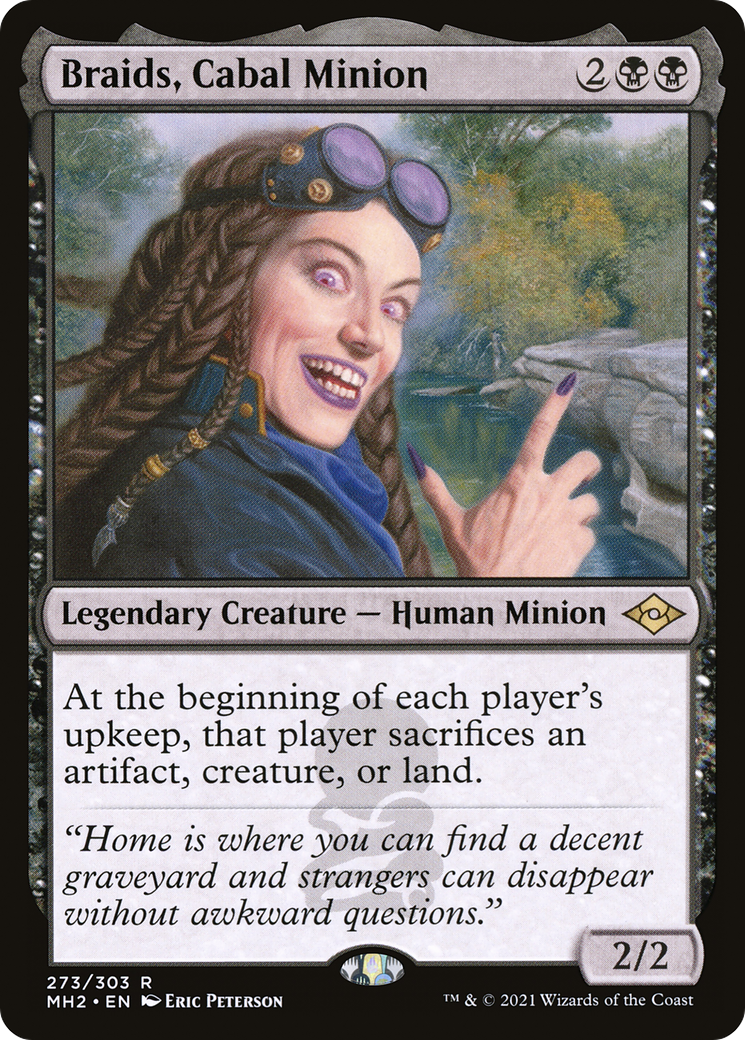 {R} Braids, Cabal Minion [Modern Horizons 2] [MH2 273]