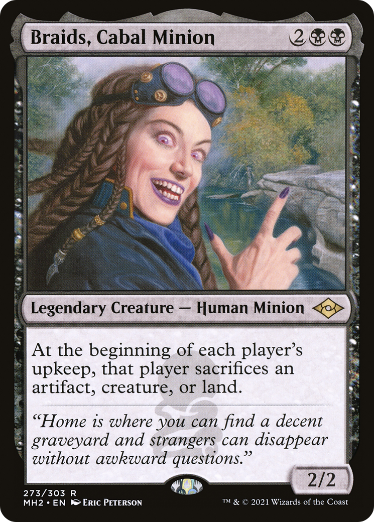 {R} Braids, Cabal Minion [Modern Horizons 2][MH2 273]