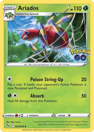[PKM] Ariados (007/078) [PokÃƒÂ©mon GO]